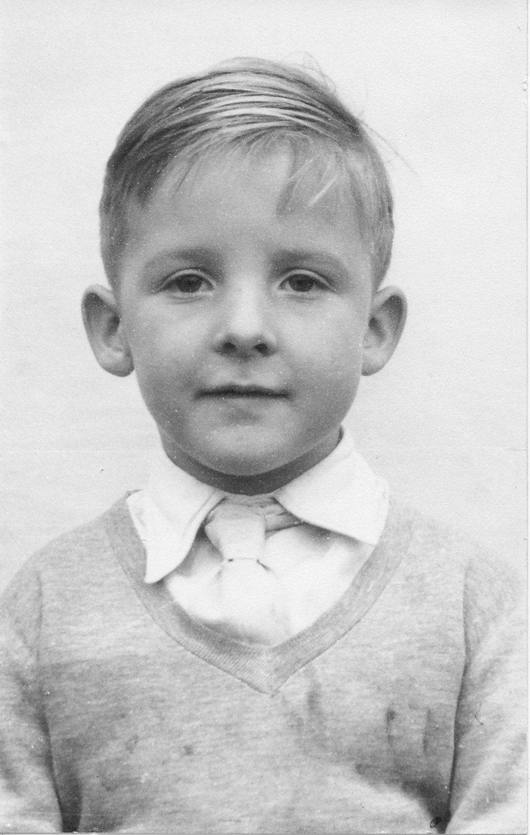 Pete Shaw as a child, November 1953